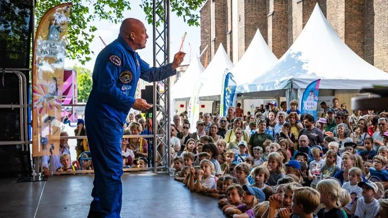 Great to meet so many enthusiastic children and young people at the Kids and Youth Square during the Four Days Marches Festival!