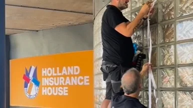 Pour notre client VNAB, nous avons transformé MUNCH Rotterdam en Holland Insurance House !